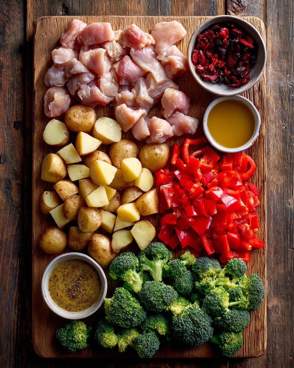 Honey Mustard Sheet Pan Chicken & Vegetables - detail 1