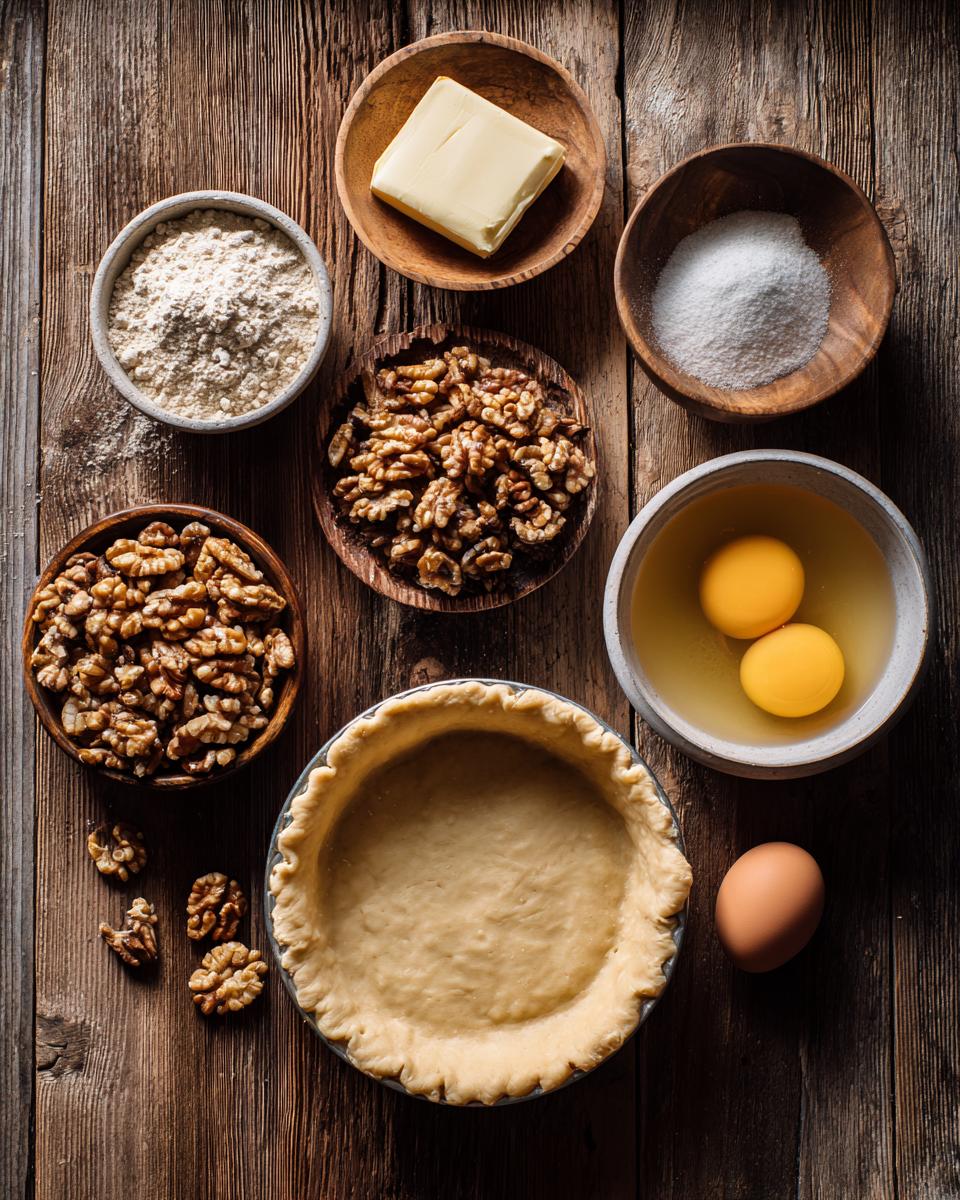 Honey Walnut Pie - detail 1