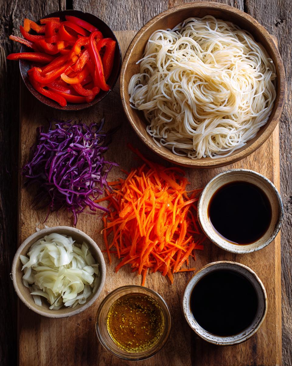Japchae - detail 1