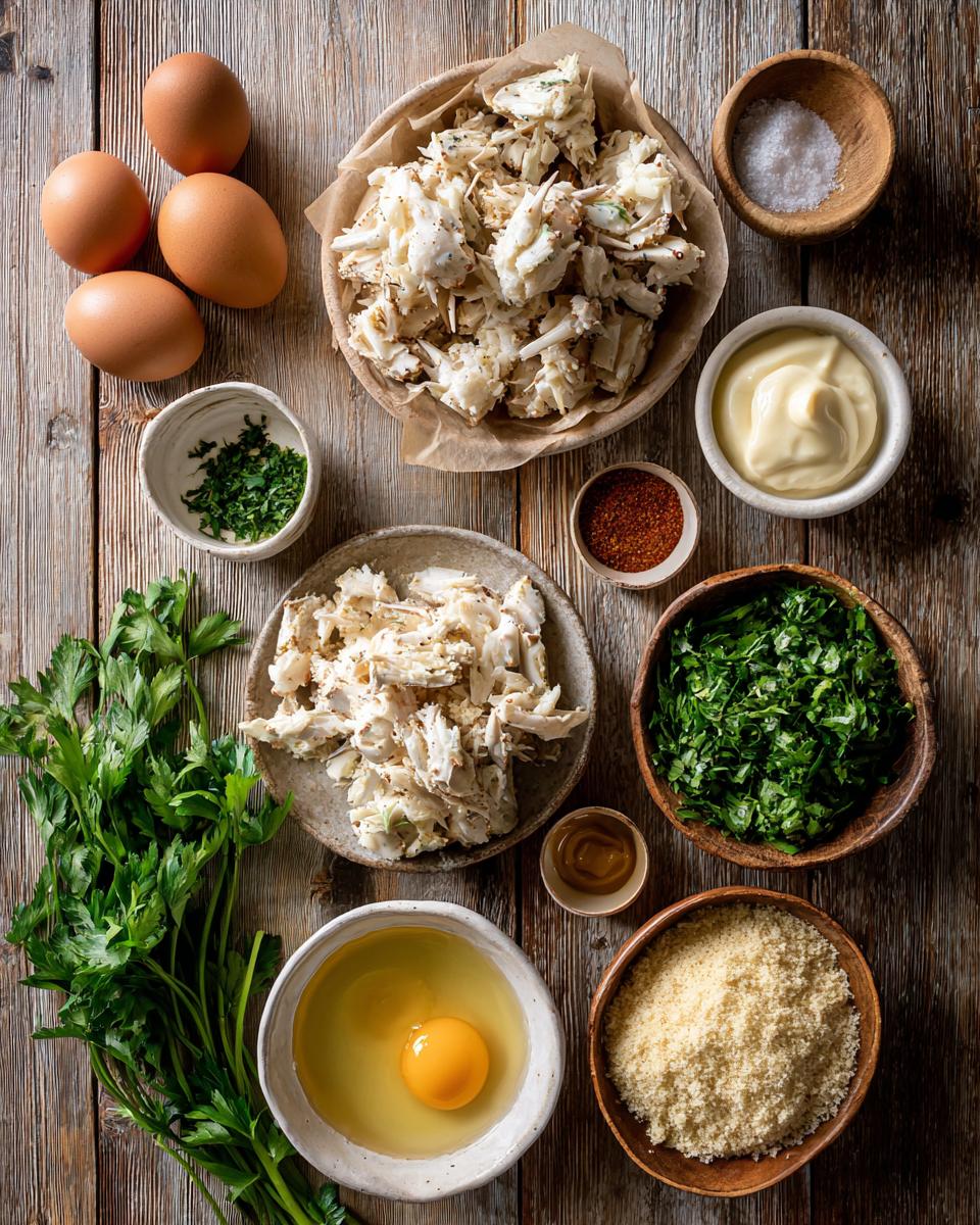 Maryland-Style Crab Cakes - detail 1
