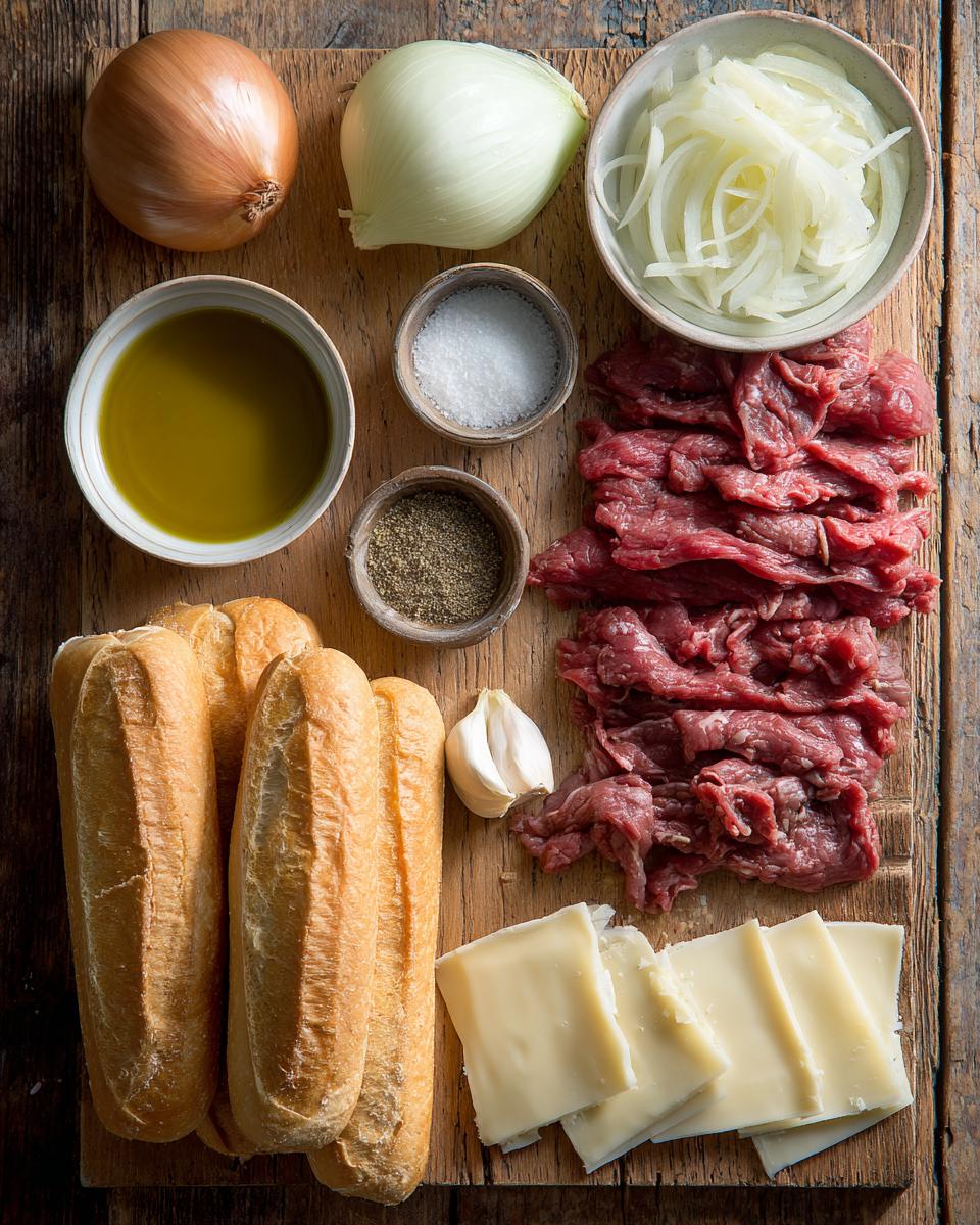 Philly Cheesesteak Sandwiches - detail 1