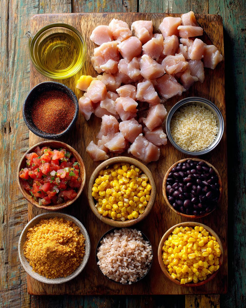 Southwest Chicken Bowls - detail 1
