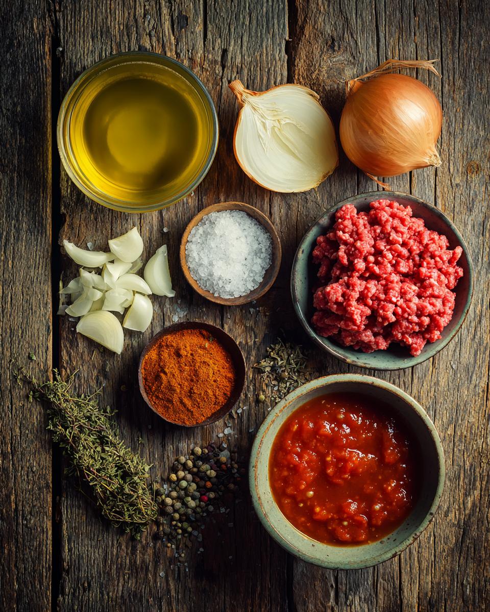 Spaghetti Bolognese - detail 1