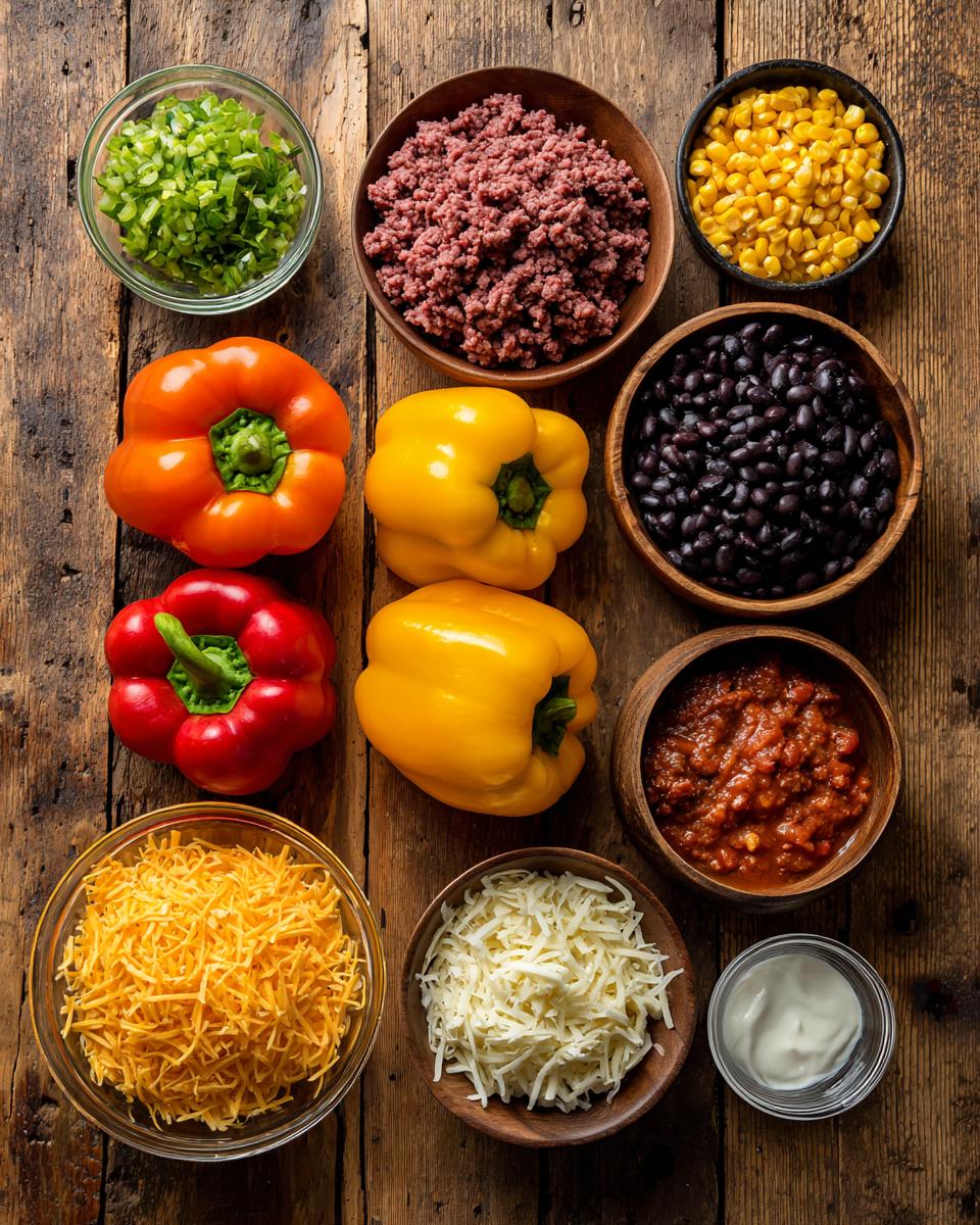 Taco Stuffed Peppers - detail 1