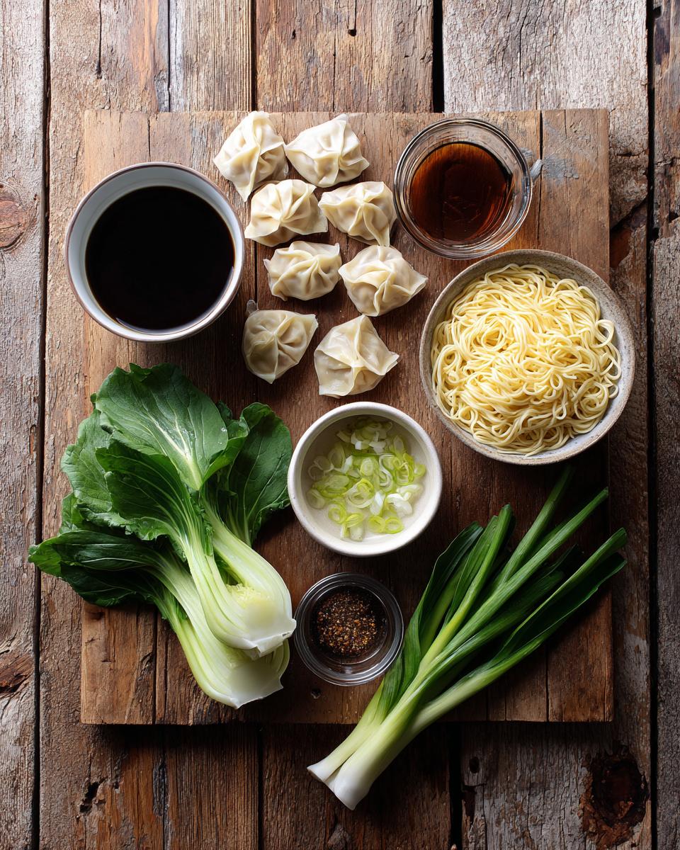 Wonton Noodle Soup - detail 1