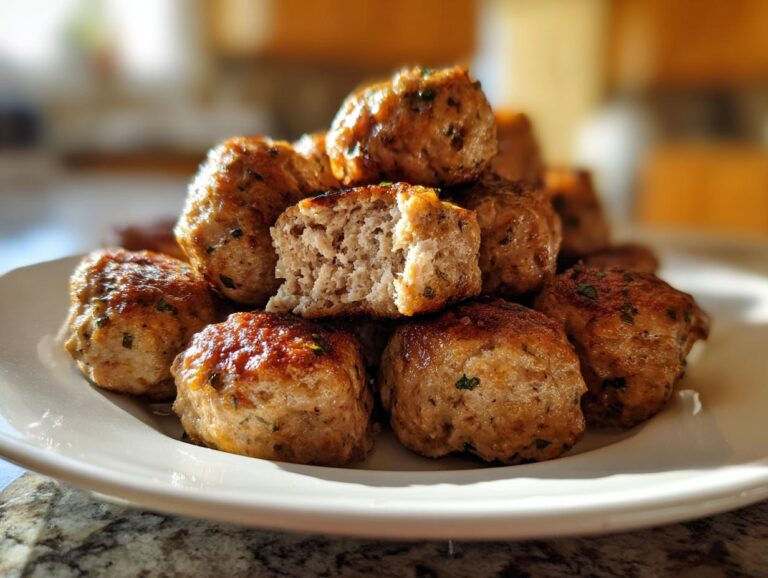 Baked Turkey Meatballs