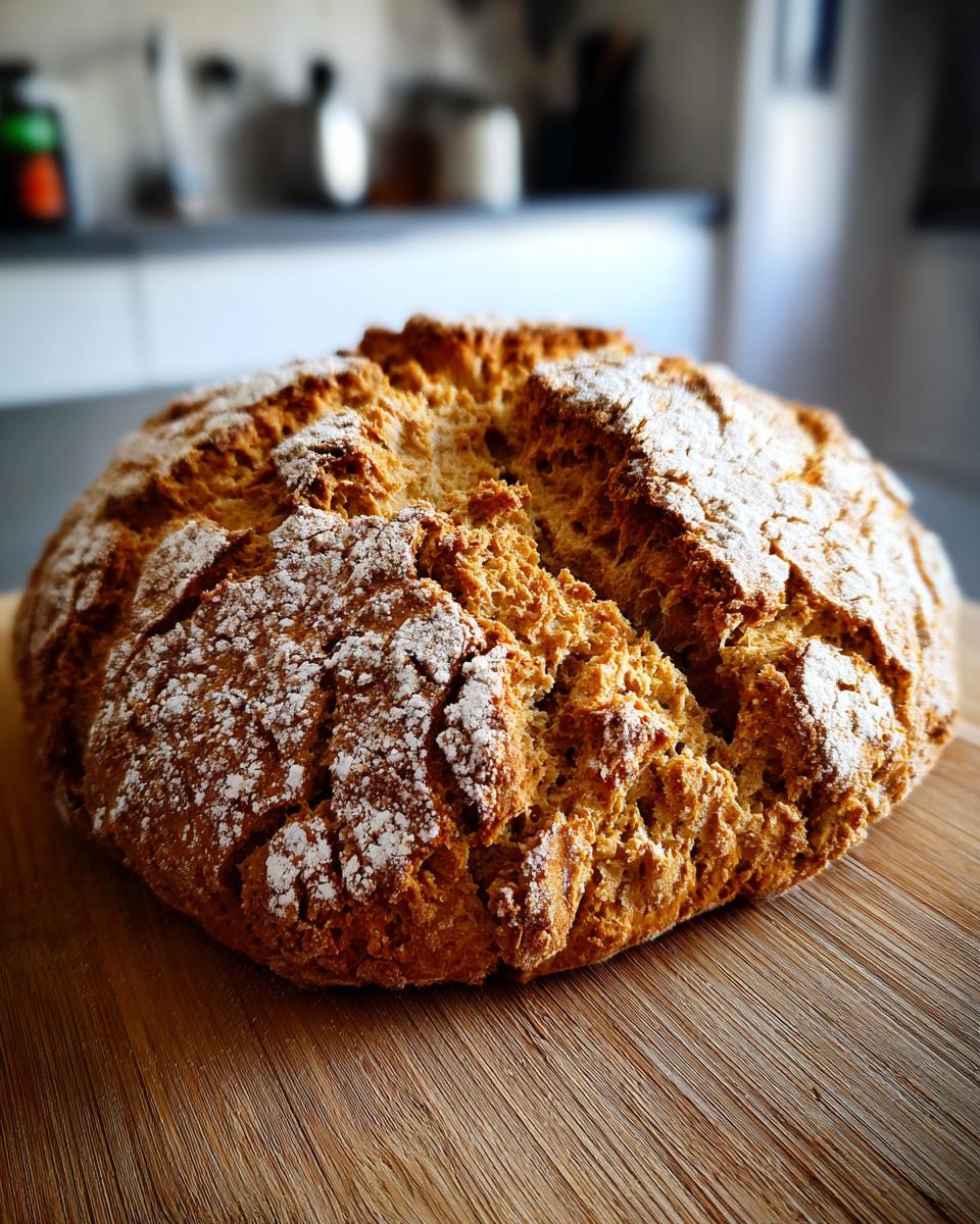 Brown Soda Bread (Wheaten Bread) - detail 2