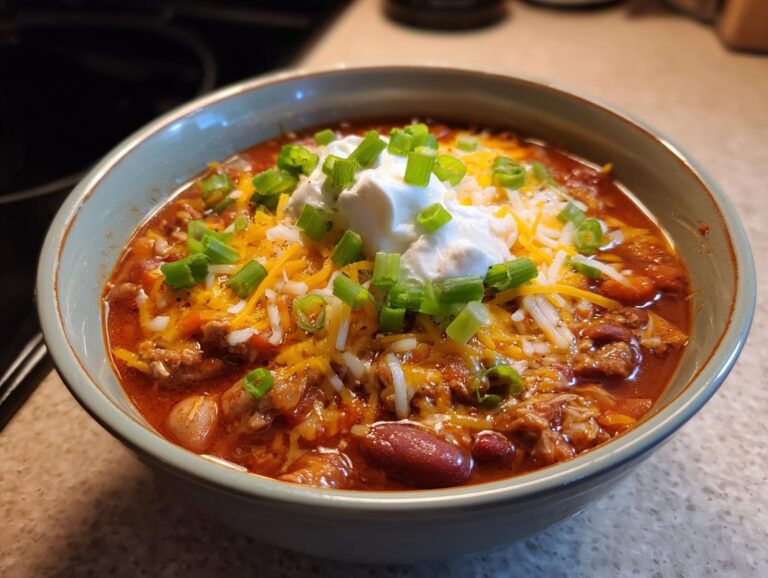 Buffalo Chicken Chili