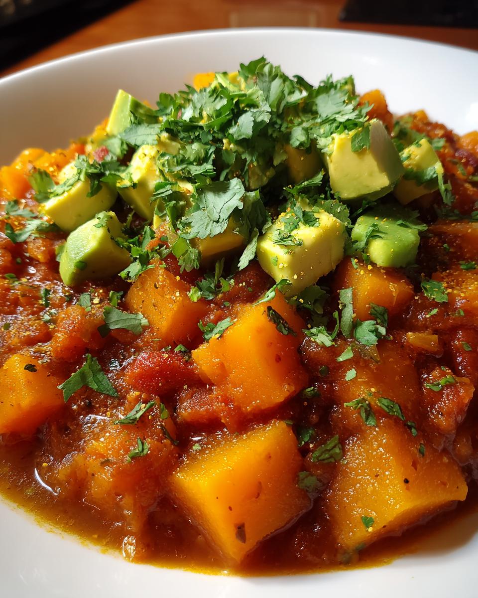 Butternut Squash Chili - detail 2