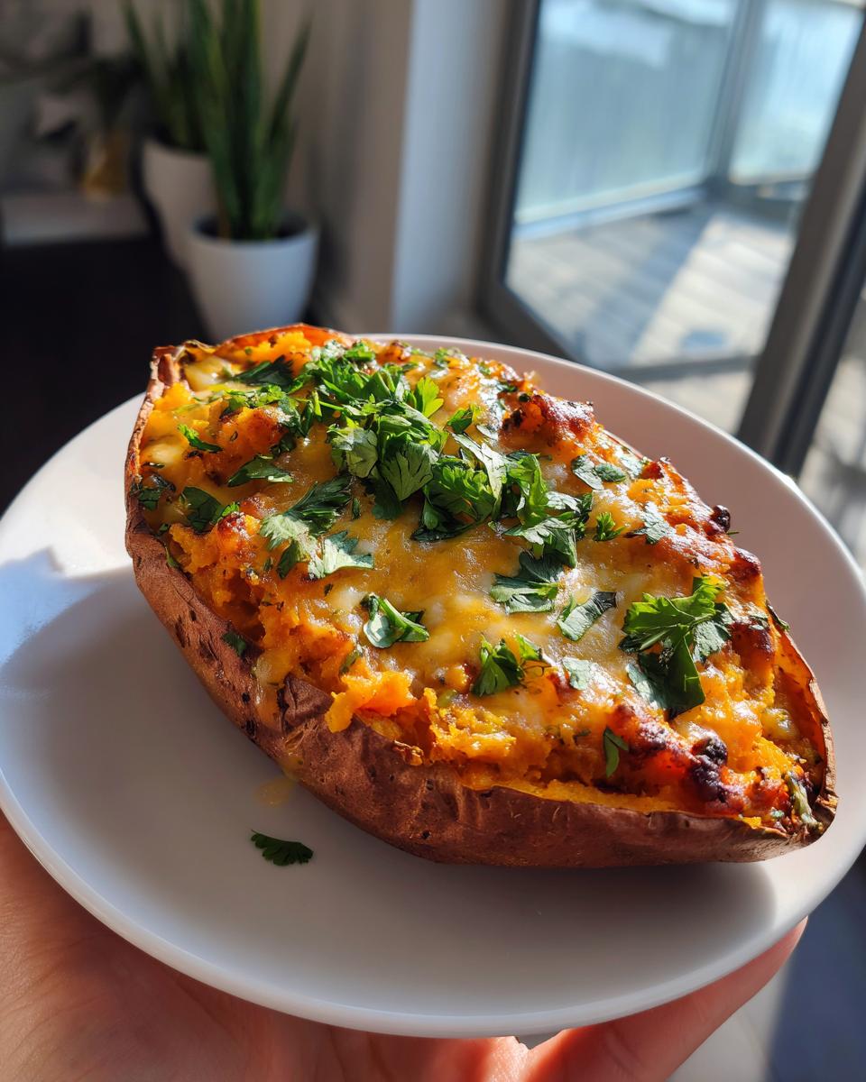 Chili Stuffed Sweet Potato Skins - detail 2