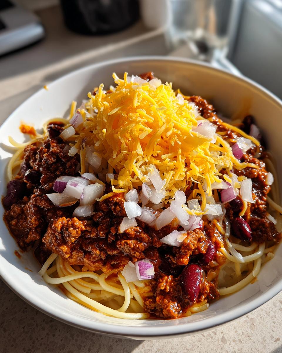 Cincinnati Chili - detail 2