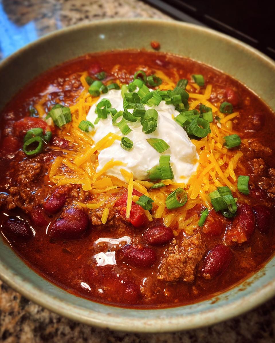 Classic Easy Beef Chili - detail 2