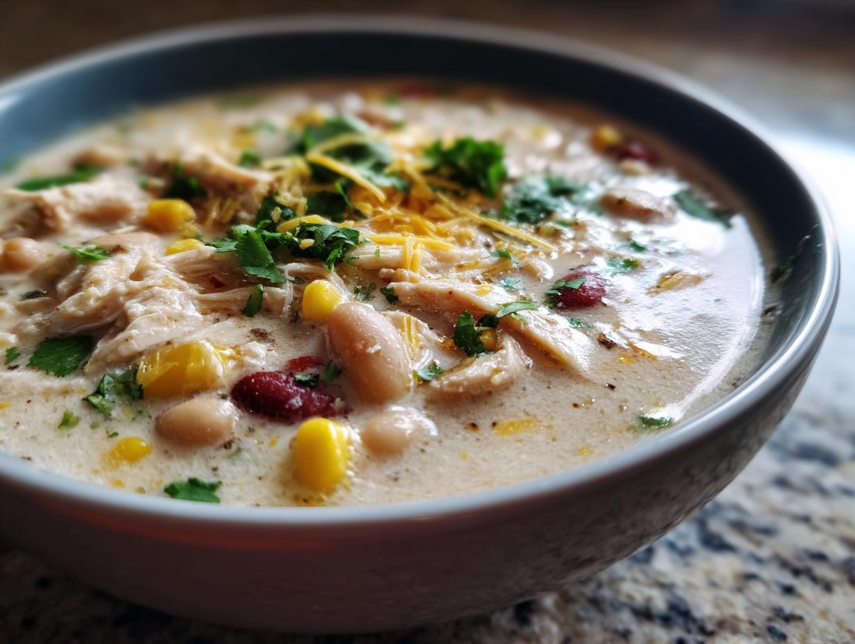 Creamy White Chicken Chili