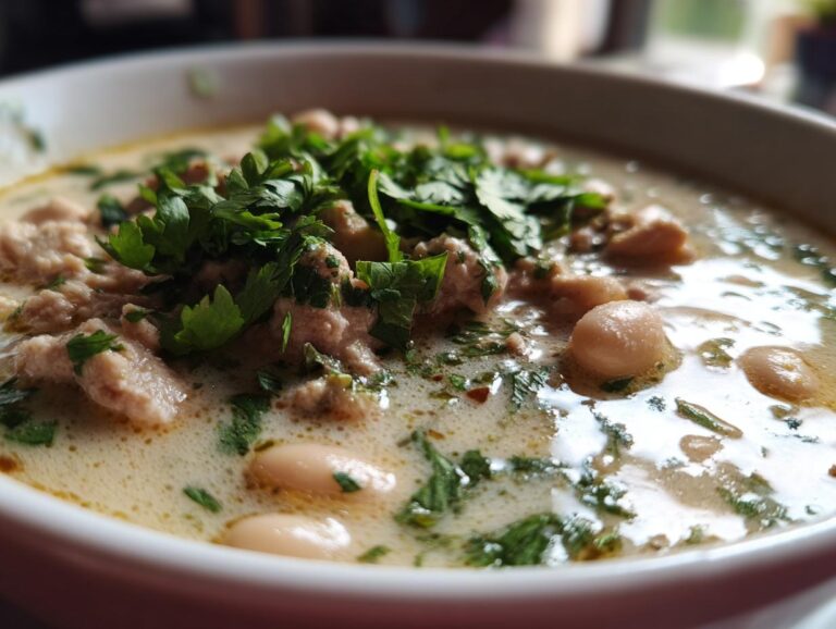 Creamy White Turkey Chili
