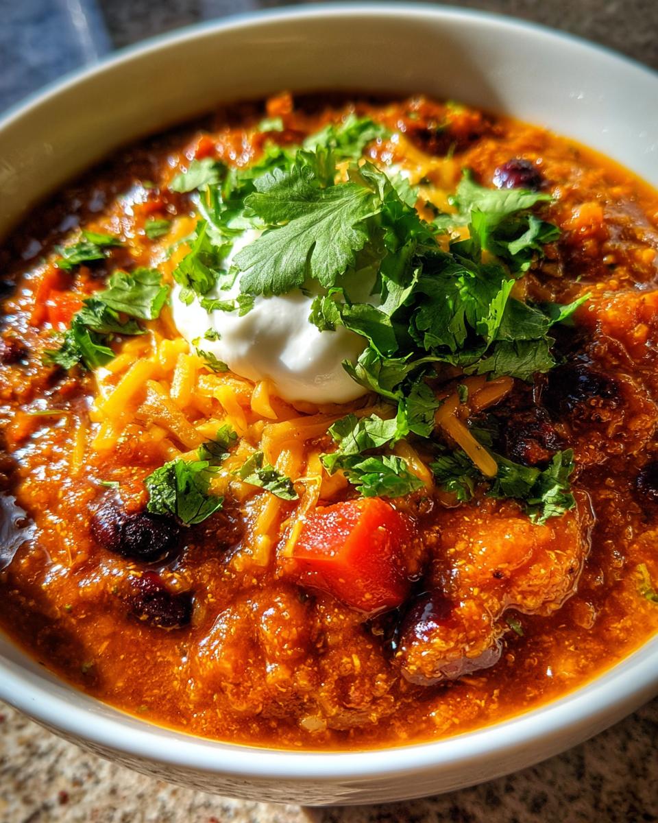 Easy Pumpkin Chili - detail 2