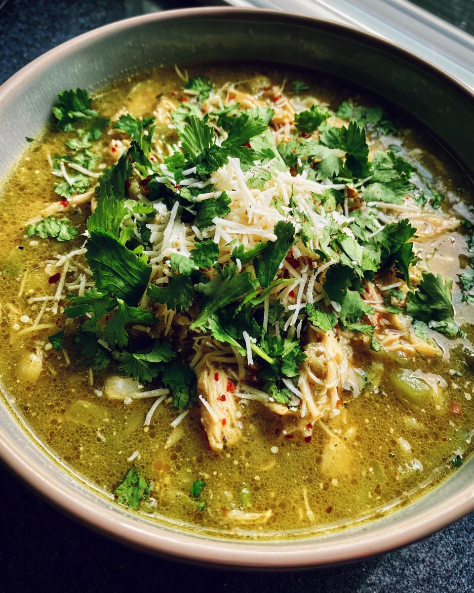 Green Chicken Chili - detail 2