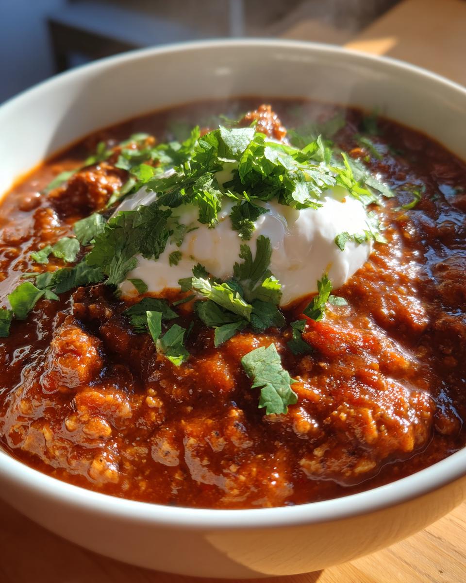 Healthy Turkey Chili - detail 2
