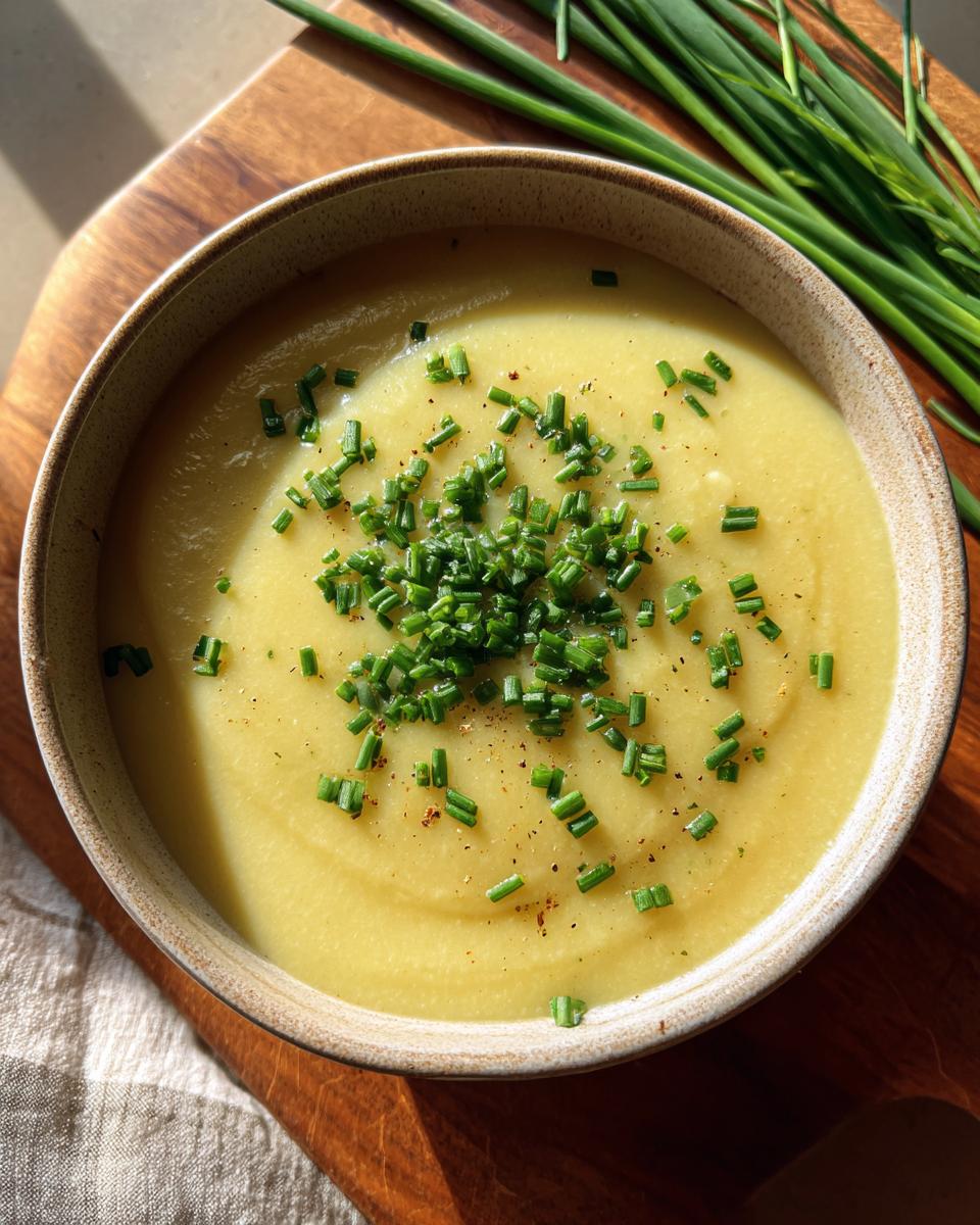 Leek and Potato Soup - detail 2