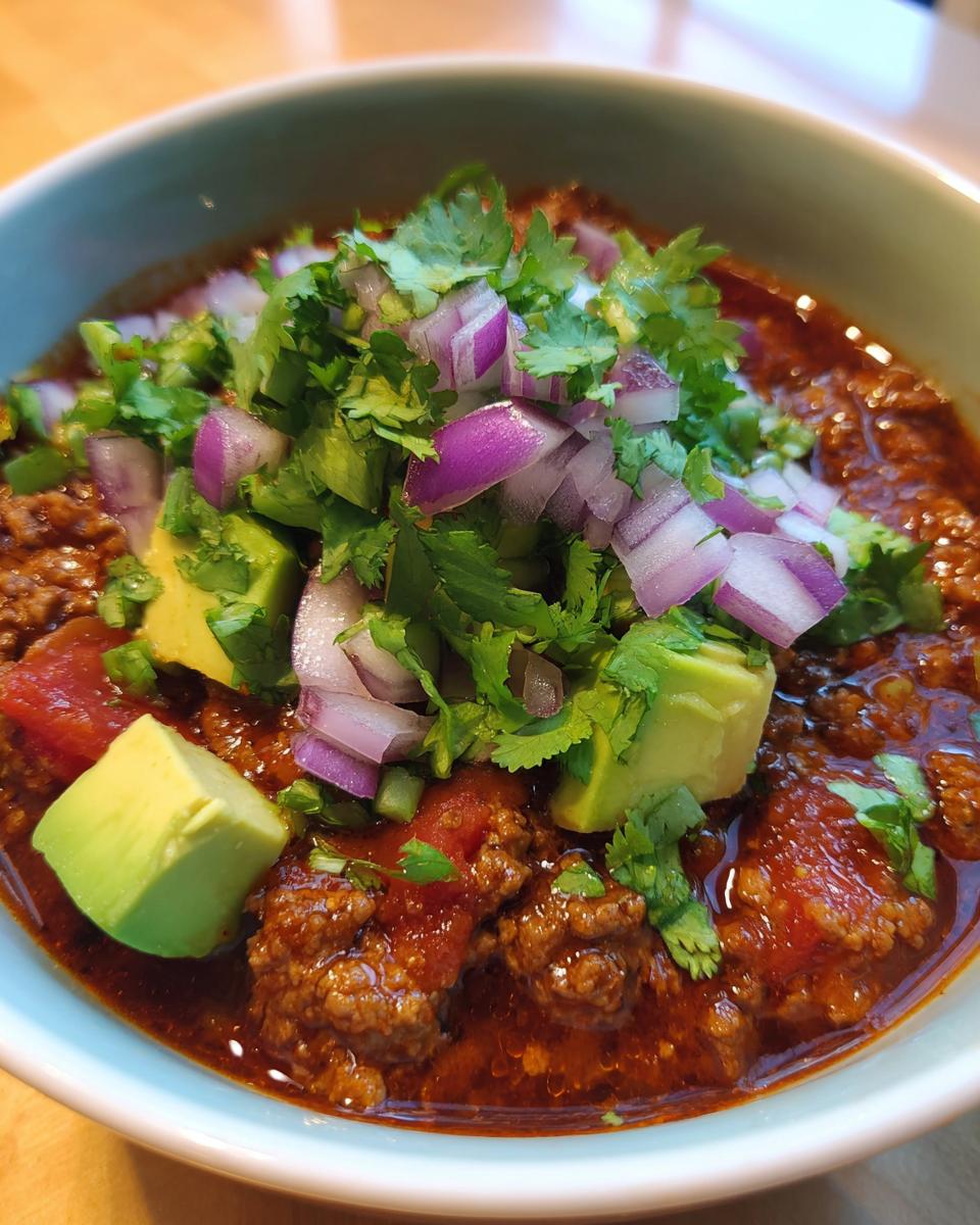 Paleo Chili - detail 2