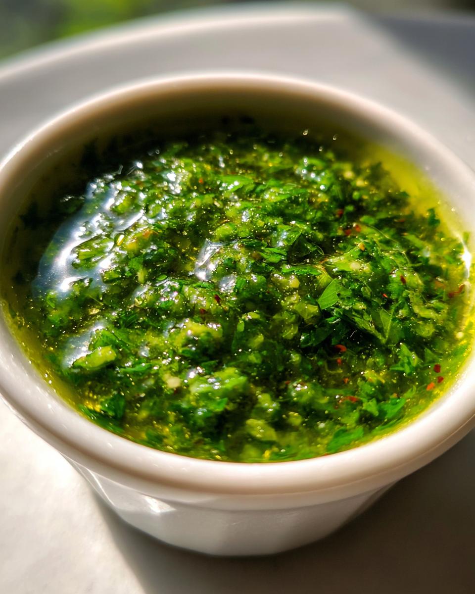 Parsley Sauce - detail 2