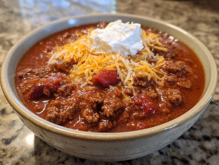 Slow Cooker Texas Style Chili