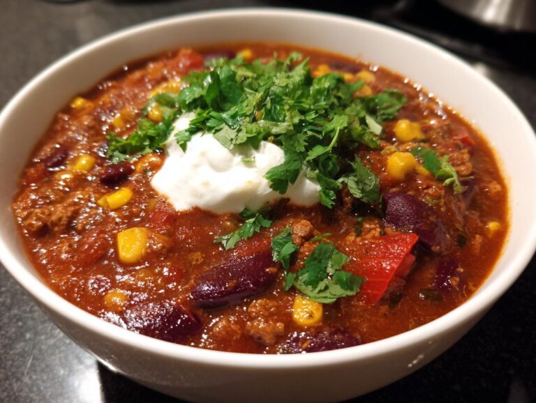 Slow Cooker Turkey Chili