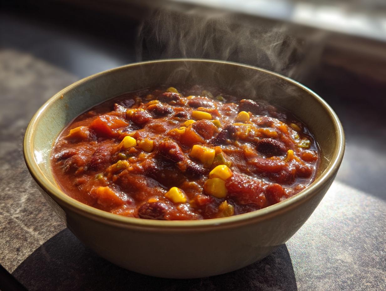 Slow Cooker Vegetarian Chili