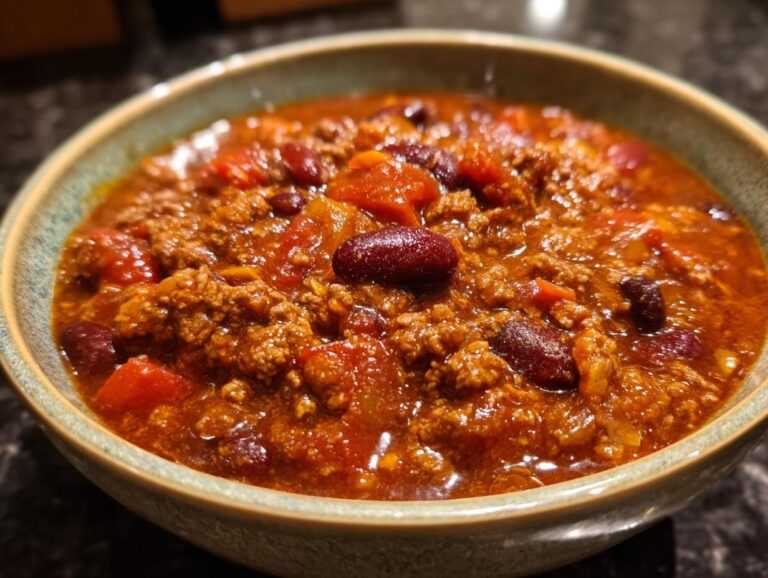 Spicy Beef Chili
