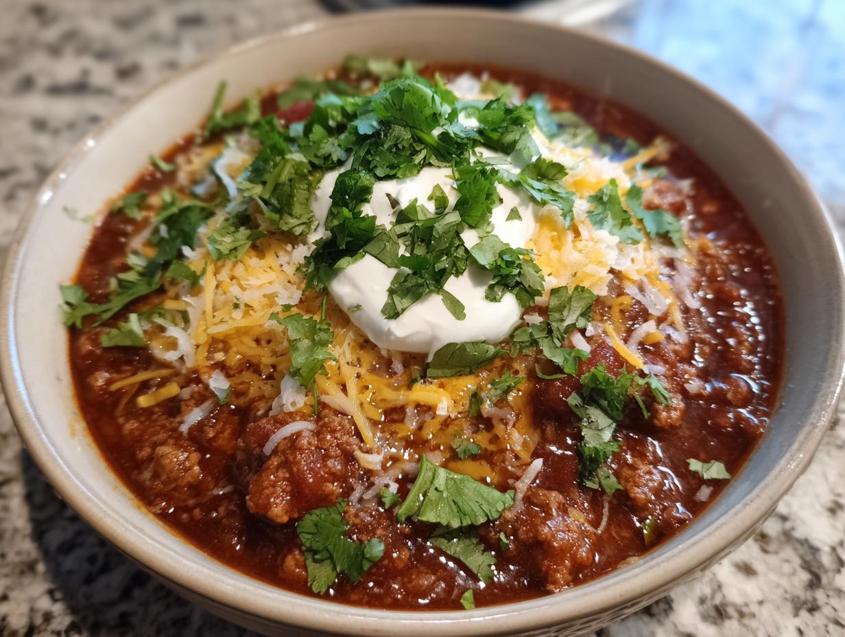 The Best Healthy Turkey Chili