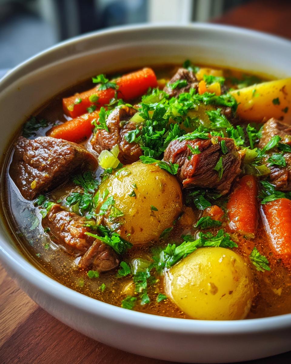 Traditional Irish Stew (Lamb) - detail 2