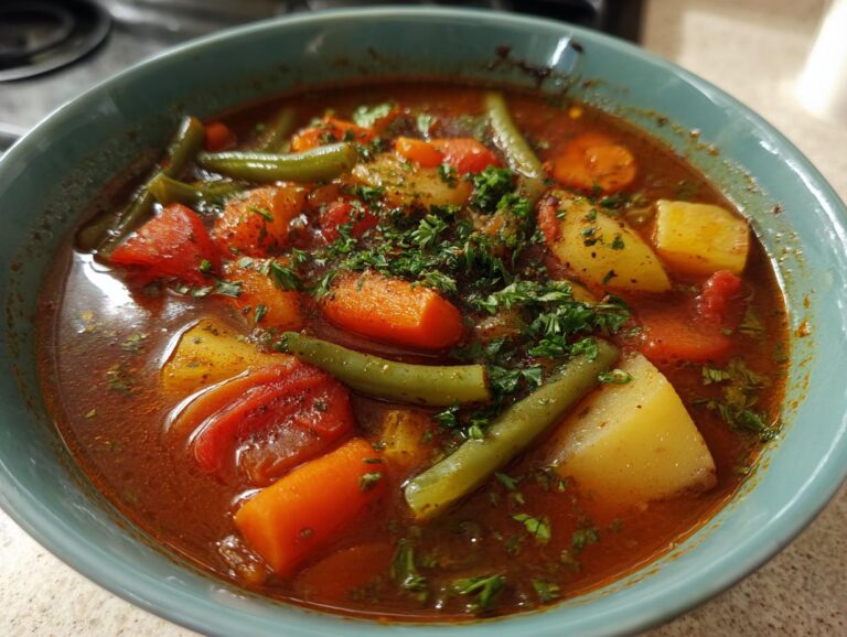 Traditional Vegetable Soup