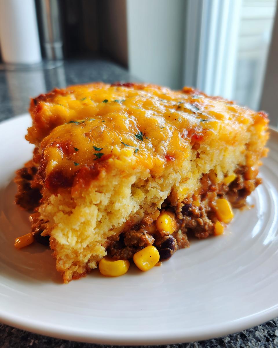 Turkey Cornbread Casserole - detail 2