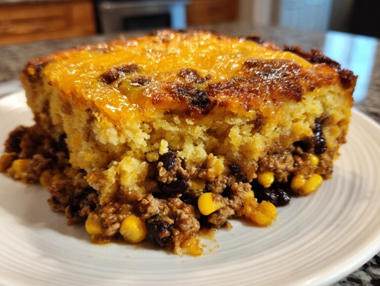 Turkey Cornbread Casserole
