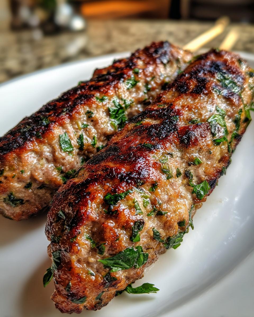 Turkey Kofta Kebabs - detail 2