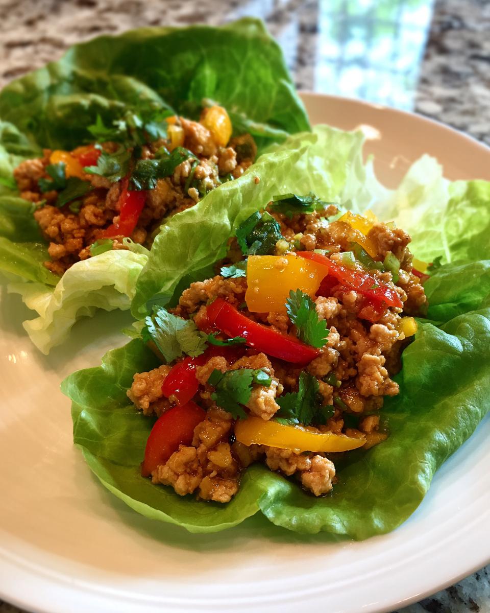 Turkey Lettuce Wraps - detail 2