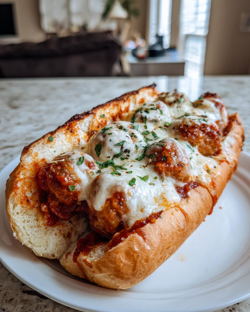 Turkey Meatball Subs - detail 2