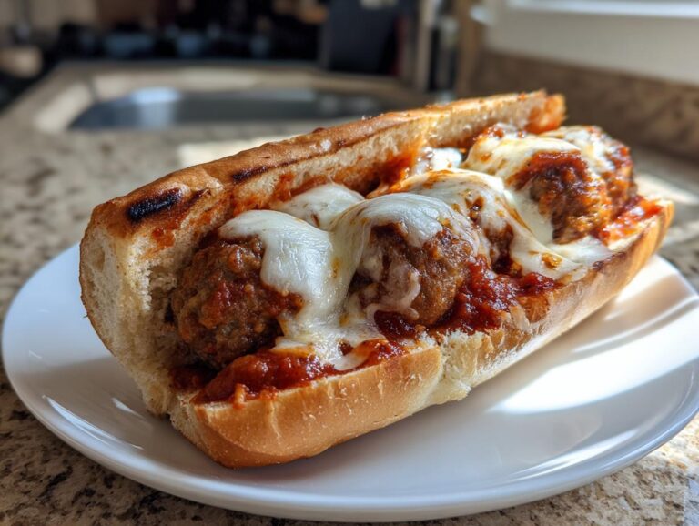 Turkey Meatball Subs