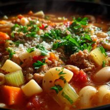 Turkey Pasta e Fagioli