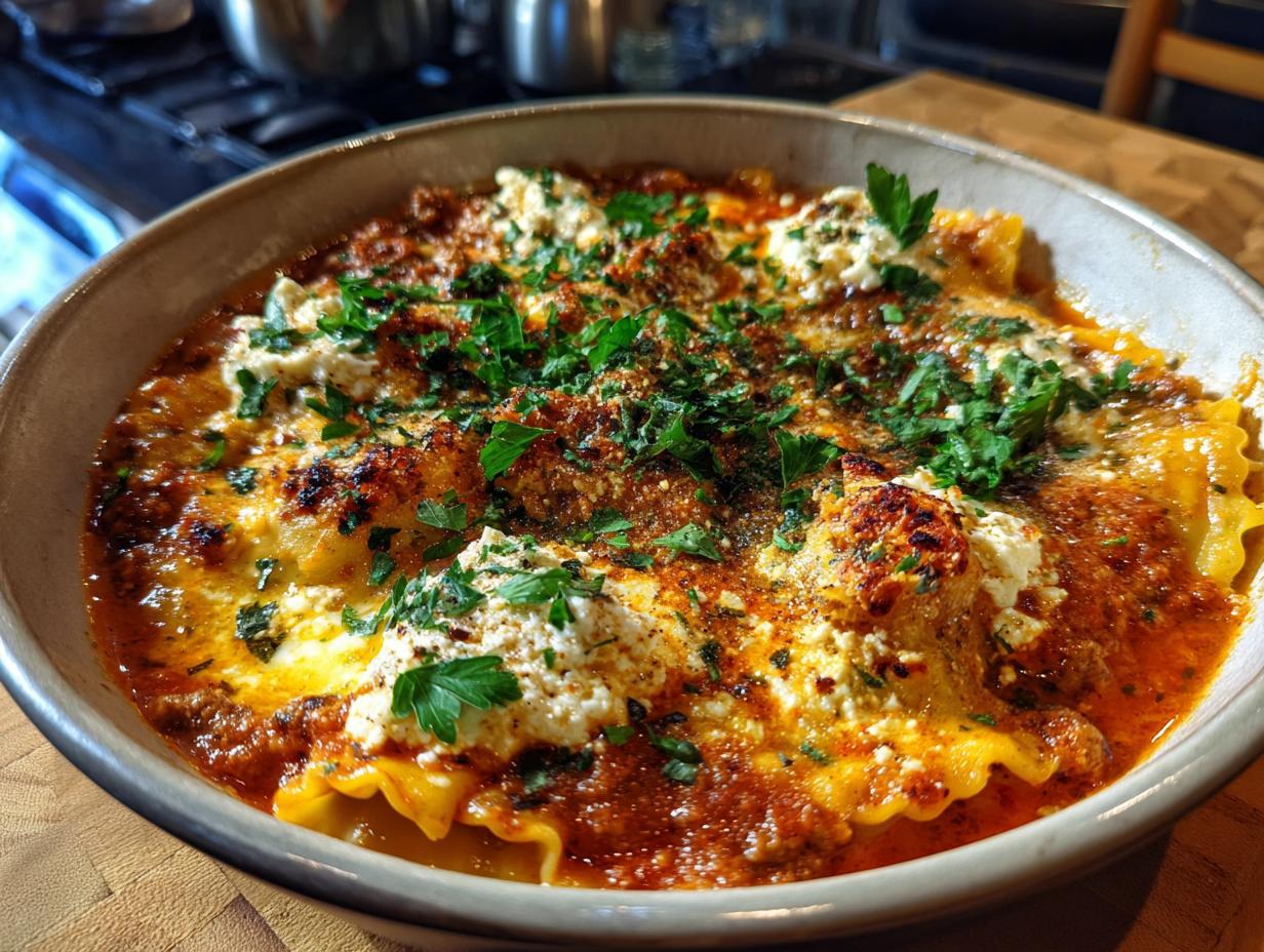 Turkey Skillet Lasagna
