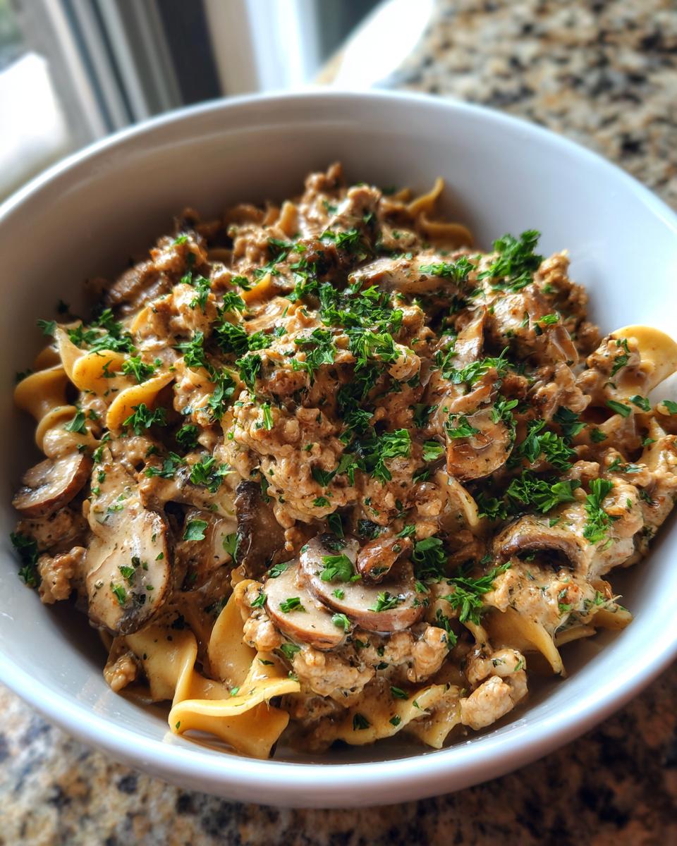 Turkey Stroganoff - detail 2