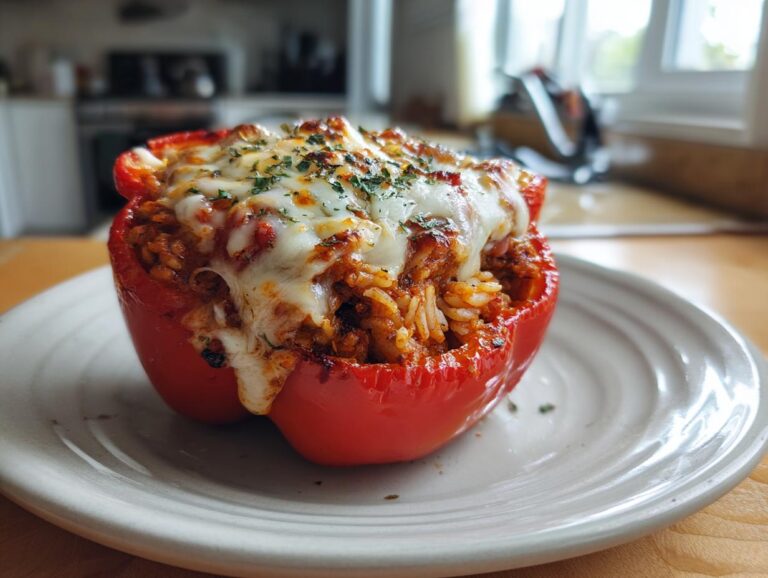 Turkey Stuffed Bell Peppers