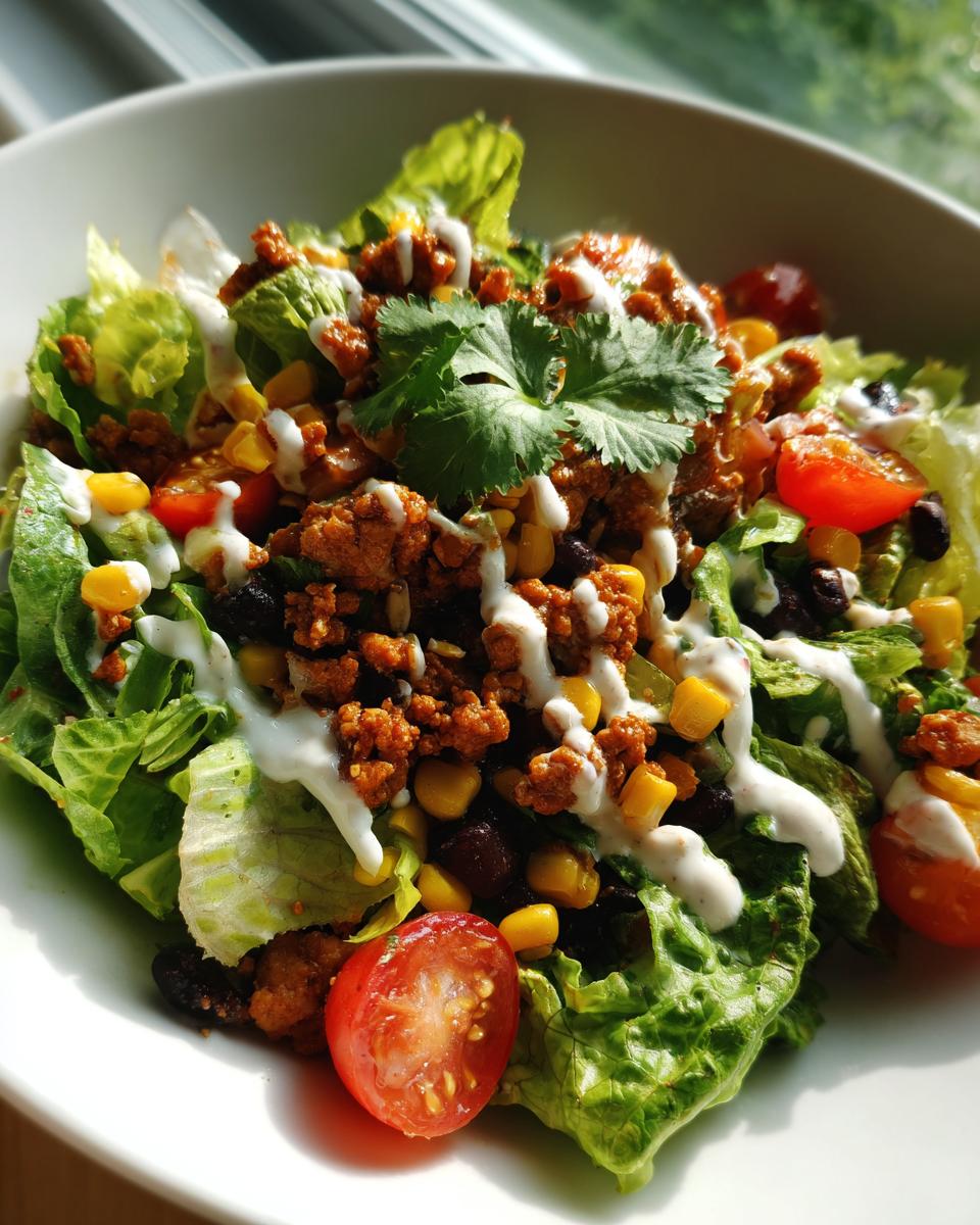 Turkey Taco Salad - detail 2