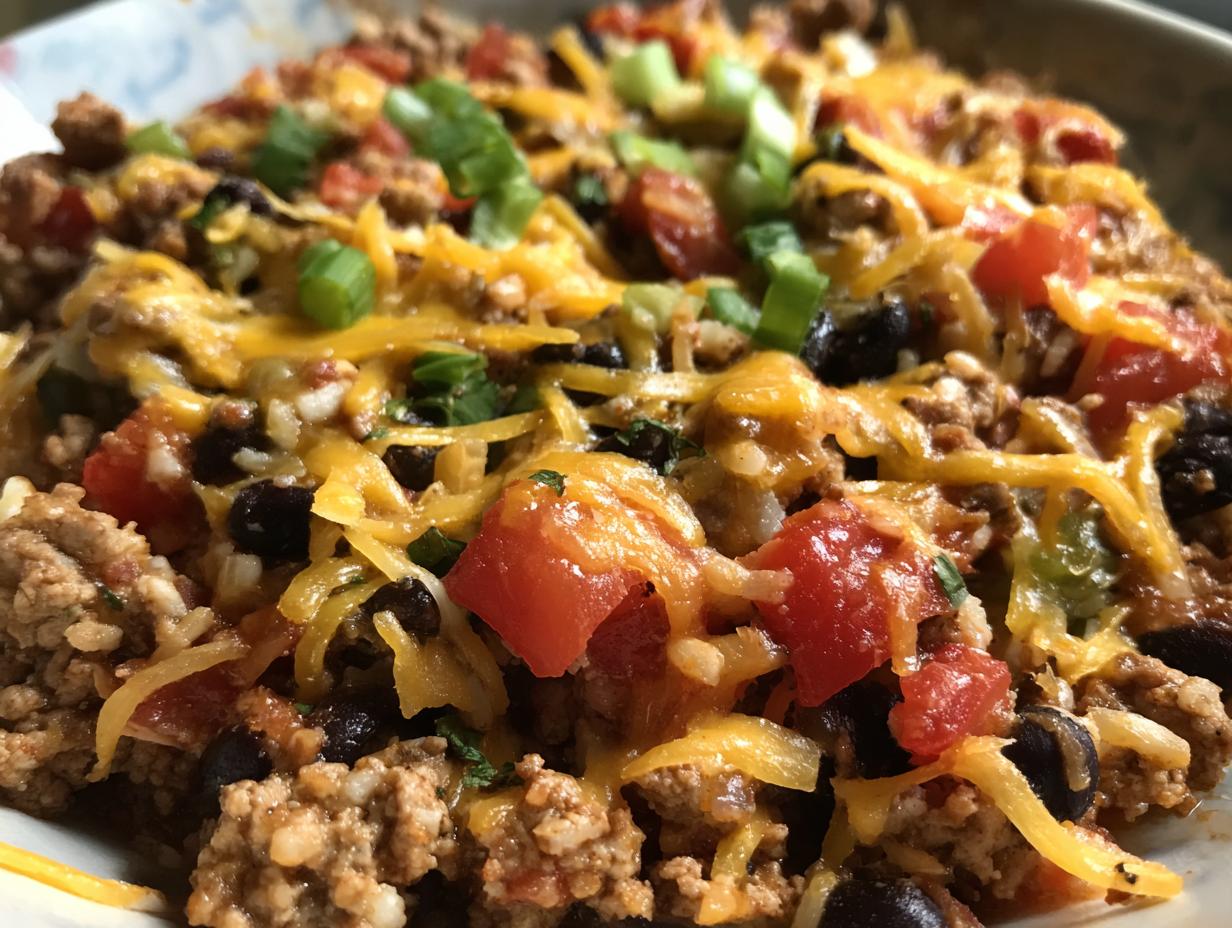 Turkey Taco Skillet