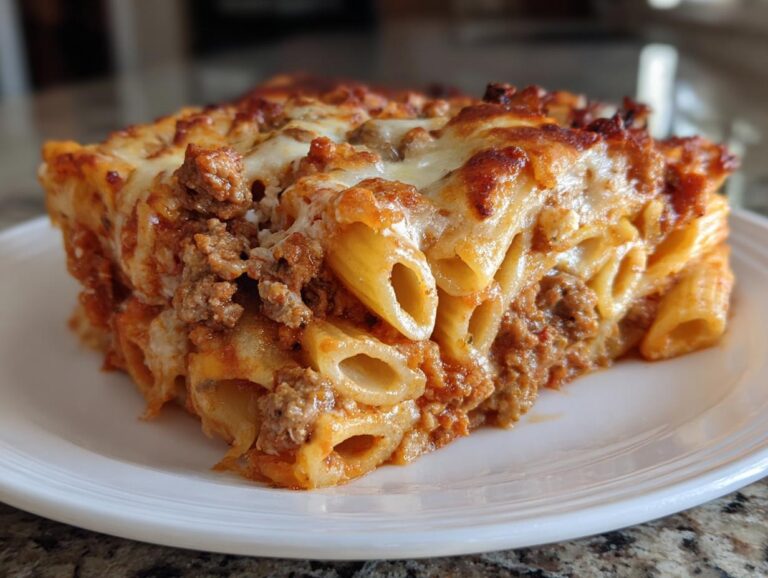 Turkey Ziti Bake
