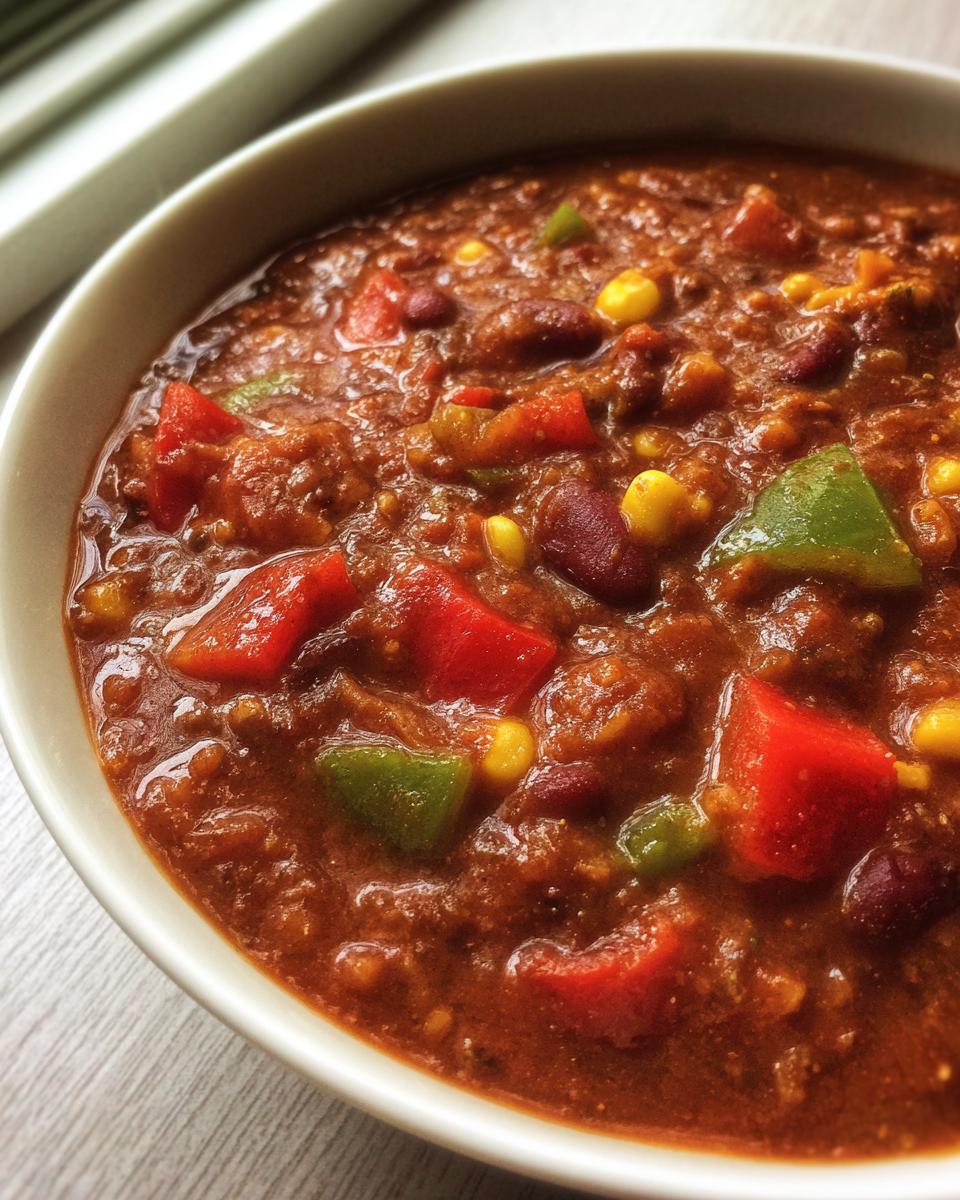 Ultimate Vegan Chili - detail 2