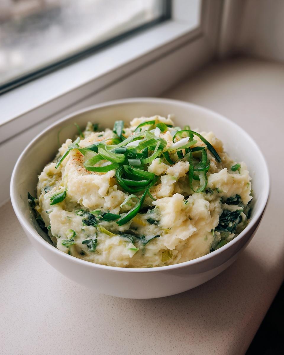 Vegetarian Colcannon - detail 2