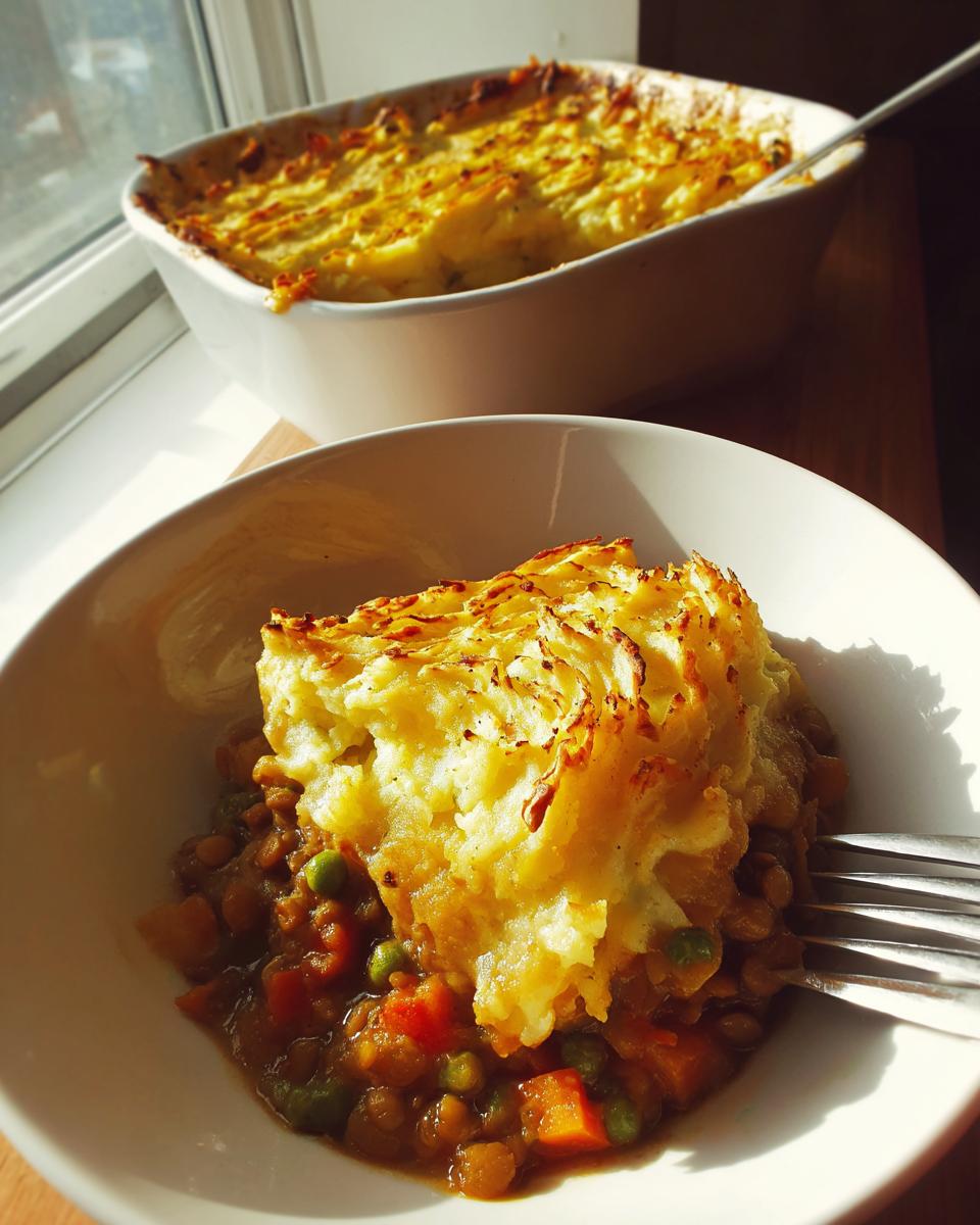 Vegetarian Shepherd's Pie - detail 2