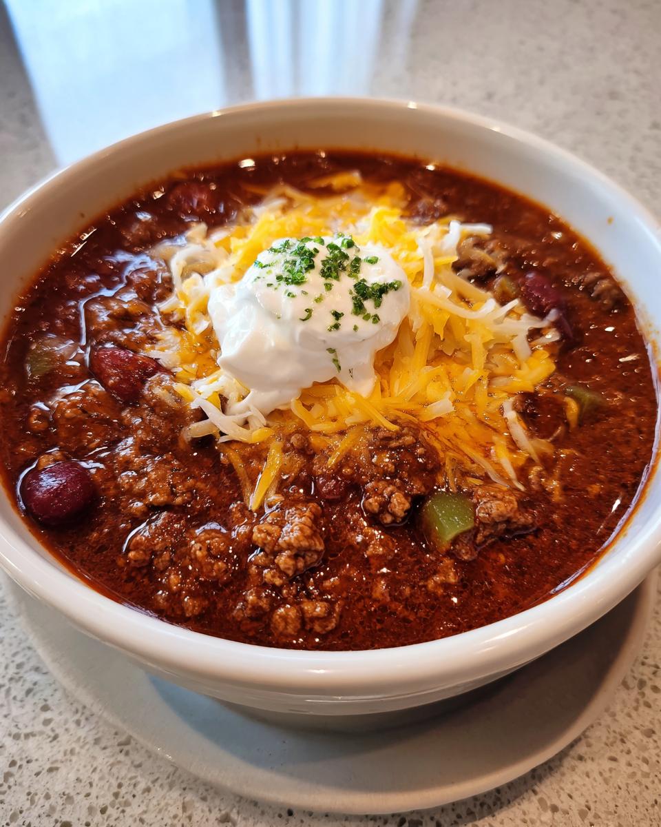 Wendy's Copycat Chili - detail 2