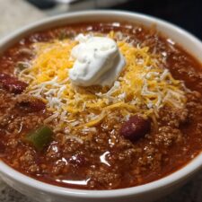 Wendy's Copycat Chili Recipe
