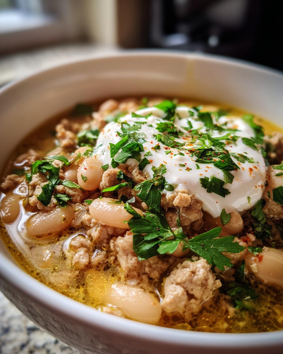 White Turkey Chili - detail 2